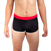 King Shorts (Standard Leg) - Black / Red